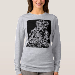 Die Wörter stellen das Mann-Shirt   Moshe T-Shirt