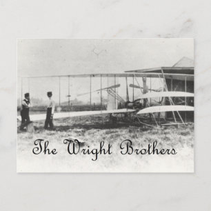 Die Wright-Brüder Postkarte