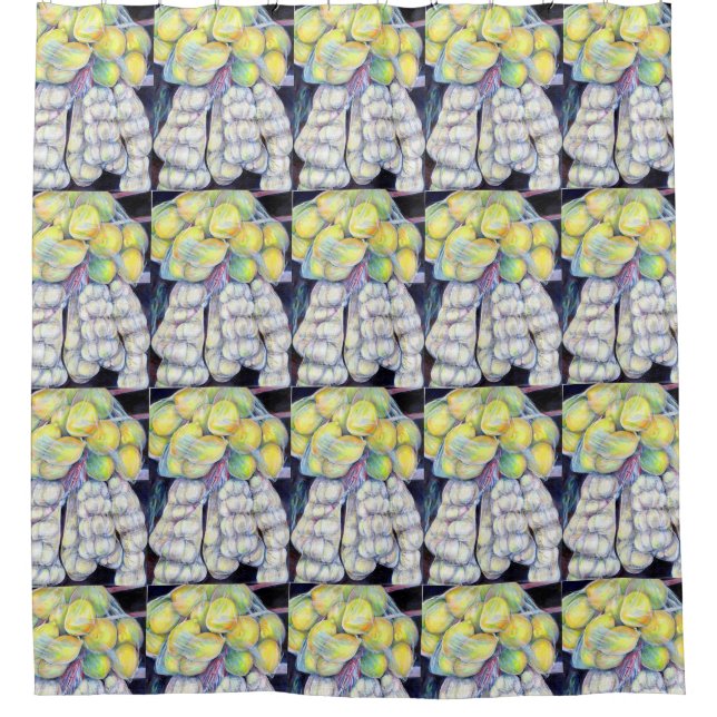 Die Wunder der westlichen Märkte, Singapur Duschvorhang (Vorderseite)