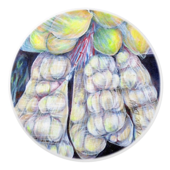 Die Wunder der westlichen Märkte, Singapur Keramikknauf (Vorderseite)