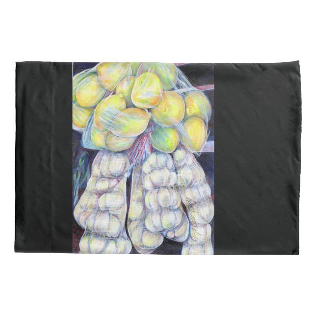 Die Wunder der westlichen Märkte, Singapur Kissenbezug (Rückseite)