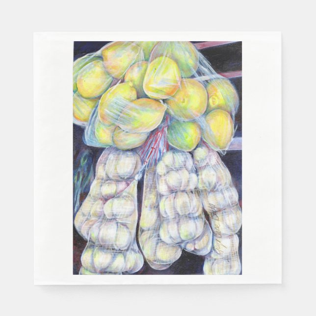 Die Wunder der westlichen Märkte, Singapur Serviette (Vorderseite)