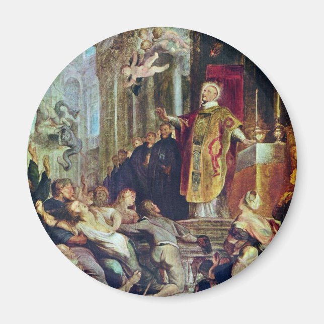 Die Wunder des heiligen Ignatius von Loyola durch  Magnet (Vorne)