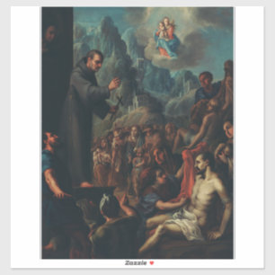 Die Wunder des Heiligen Salvador von Horta Aufkleber