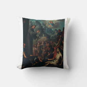 Die Wunder des heiligen Salvador von Horta Kissen