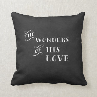 Die Wunder seines Liebe-Weihnachtsdekor-Kissens Kissen