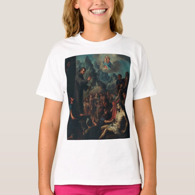 Die Wunder von Saint Salvador von Horta T-Shirt (Vorderseite)