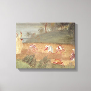 Die Wunder von St. Clare von Assisi Leinwanddruck