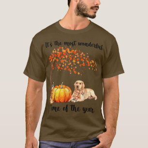 Die wunderbarste Herbstzeit Labrador Retrie T-Shirt