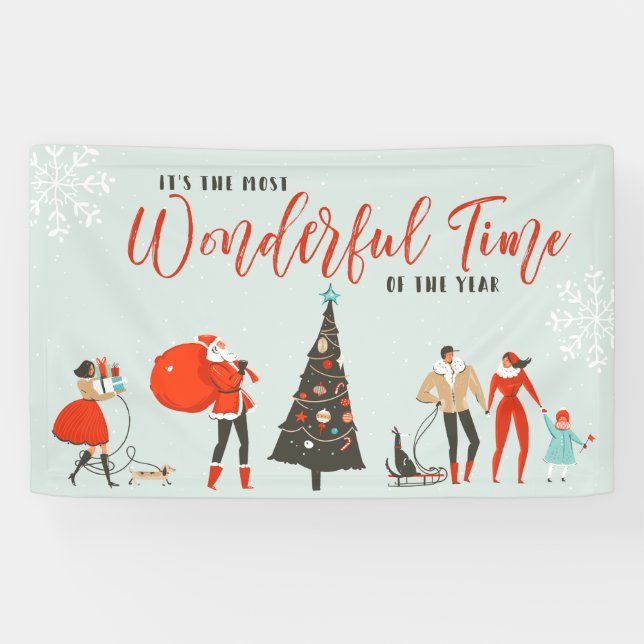 Die wunderbarste Zeit des Jahres | Christmas Banner (Horizontal)