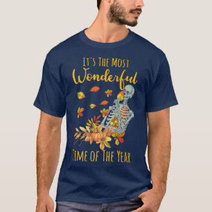 Die wunderbarste Zeit des Jahres Herbstschwung T-Shirt