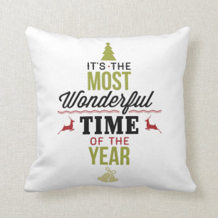 Die wunderbarste Zeit des Jahres Kissen
