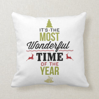 Die wunderbarste Zeit des Jahres Kissen