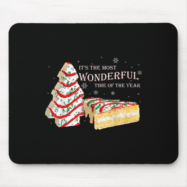 Die wunderbarste Zeit des Jahres Mousepad (Vorne)