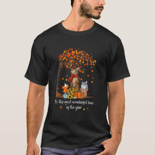 Die wunderbarste Zeit des Jahres Niedliche Katzen T-Shirt