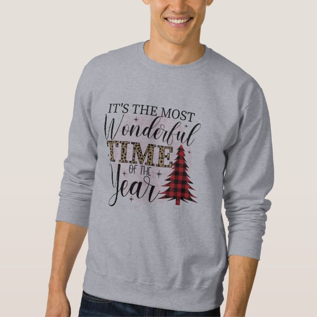 Die wunderbarste Zeit des Jahres Sweatshirt (Vorderseite)