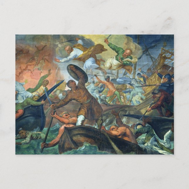 Die wundersame Intervention von SS Peter und Paul  Postkarte (Vorderseite)