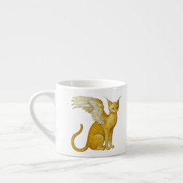 Die wunderschöne geile Katze Espressotasse