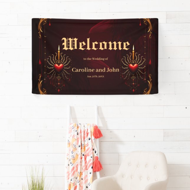 Die wunderschöne Kunst der gotischen Eleganz. Banner (Insitu)