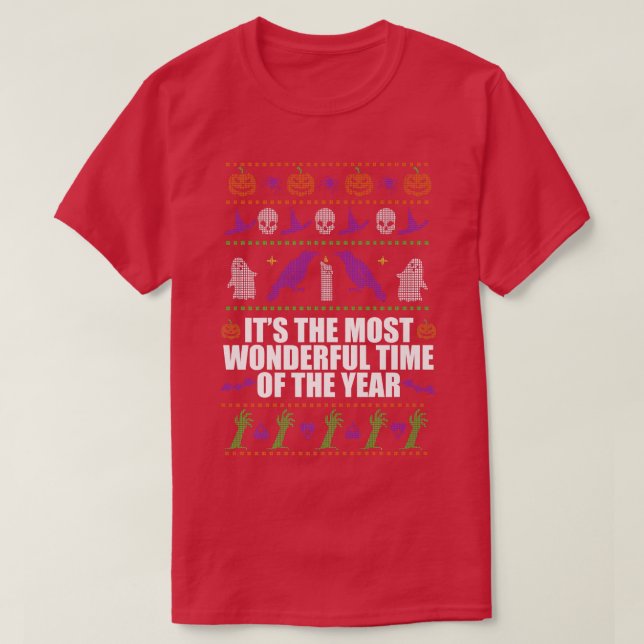 DIE WUNDERSCHÖNSTE ZEIT DES JAHRESHalloween-Spoos T-Shirt (Design vorne)