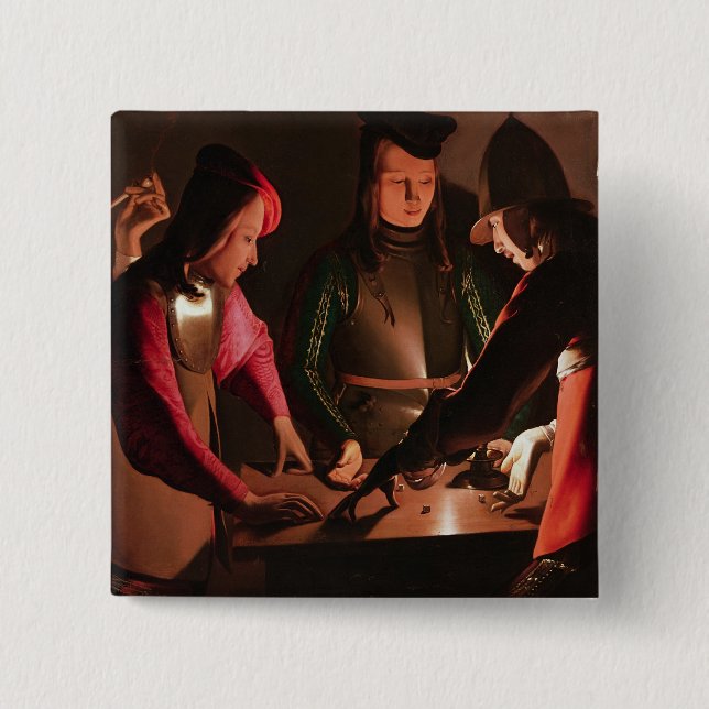 Die Würfel-Spieler Button (Vorderseite)