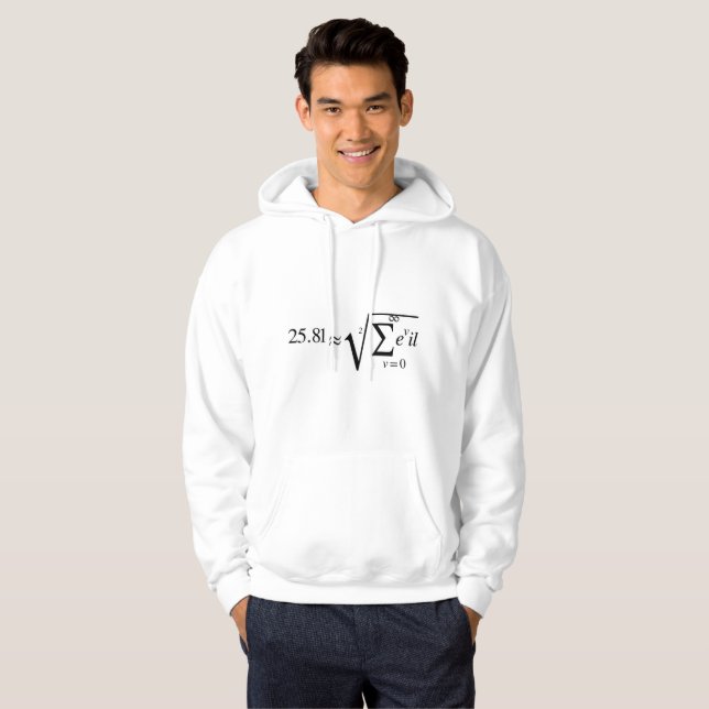 Die Wurzel alles Übels Hoodie (Vorne ganz)