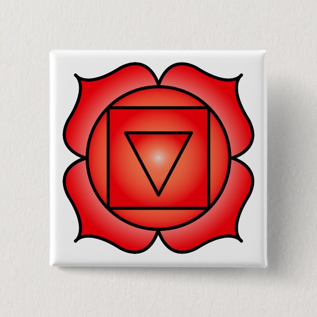 Die Wurzel der Chakra Button (Vorderseite)