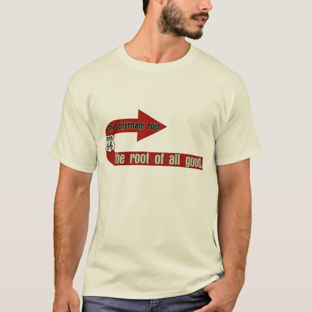 Die Wurzel von ganz gutem T-Shirt (Vorderseite)