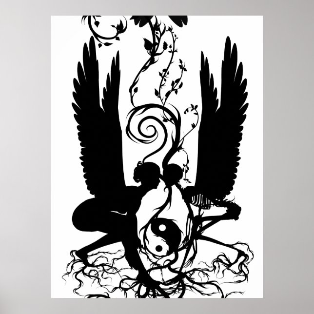 Die Wurzeln von Karma Print Poster (Vorne)