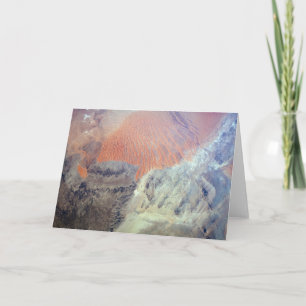 Die Wüste der Sahara in Algerien, Nordafrika. Karte