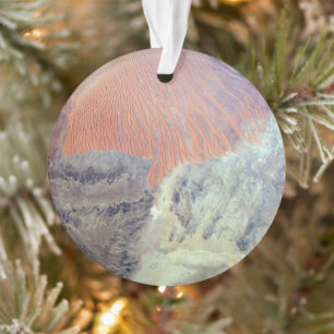 Die Wüste der Sahara in Algerien, Nordafrika. Ornament