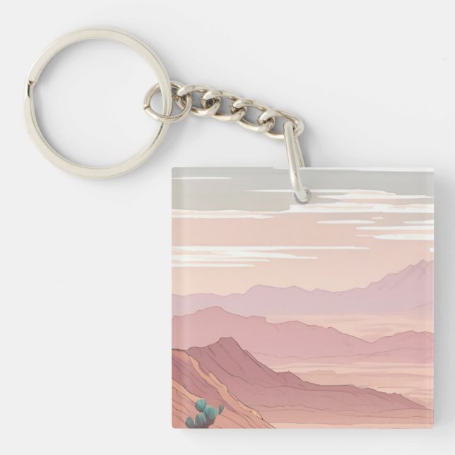 Die Wüste Schlüsselanhänger (Vorderseite)