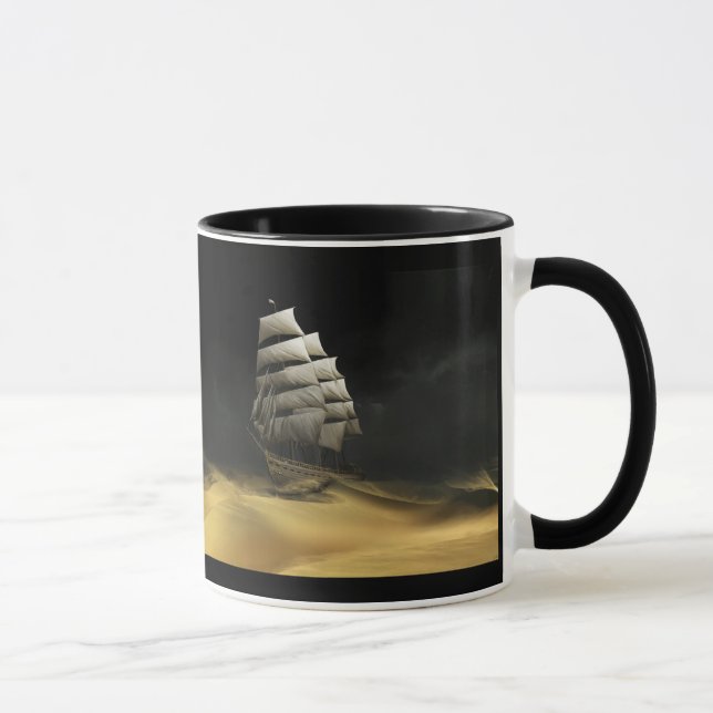Die Wüste segeln - Tasse (Rechts)