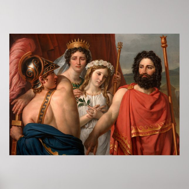Die Wut der Achilles, 1819 Poster (Vorne)