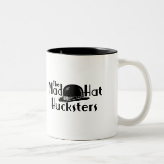 Die wütende Hut-Hausierer-Tasse Zweifarbige Tasse