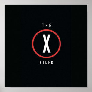 Die X Files Agent untersuchen Poster