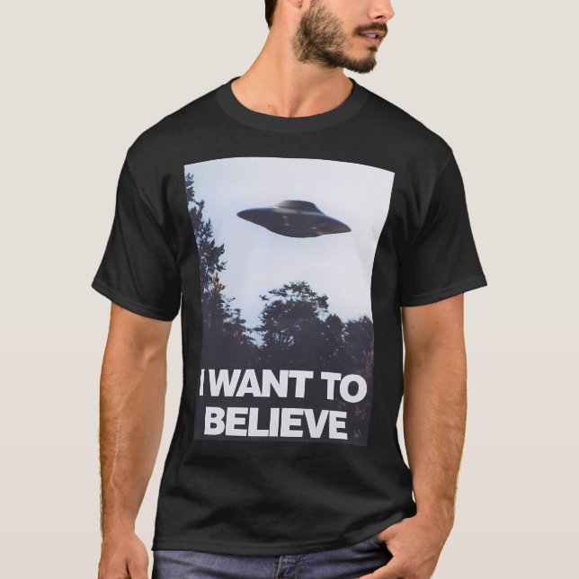 Die X-Files, die ich Gewollt habe zu glauben T-Shirt (Vorderseite)
