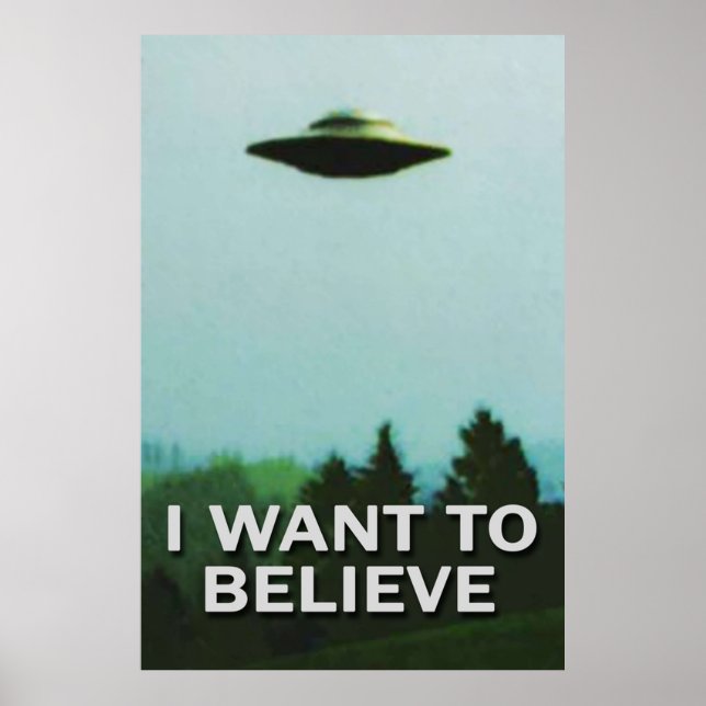 Die XFiles, die ich WOLLTE, um zu GLAUBEN Original Poster (Vorne)