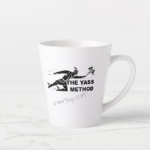Die Yass-Methode signierte Latte Cup