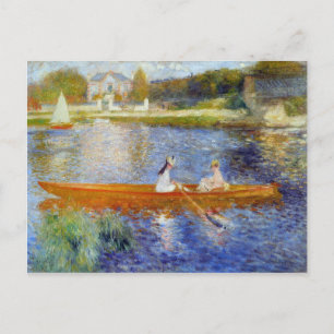 Die Yawl von Pierre-Auguste Renoir Postkarte