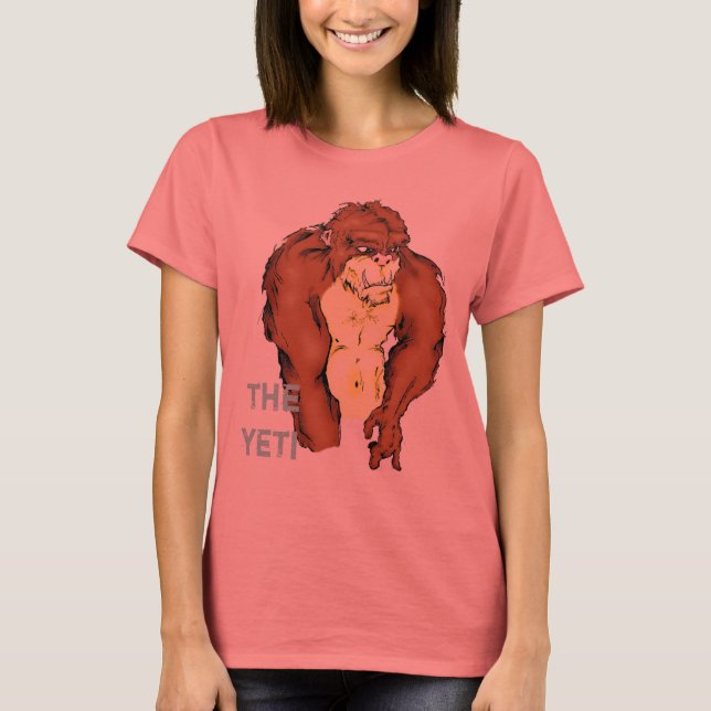 Die Yeti T-Shirt (Vorderseite)
