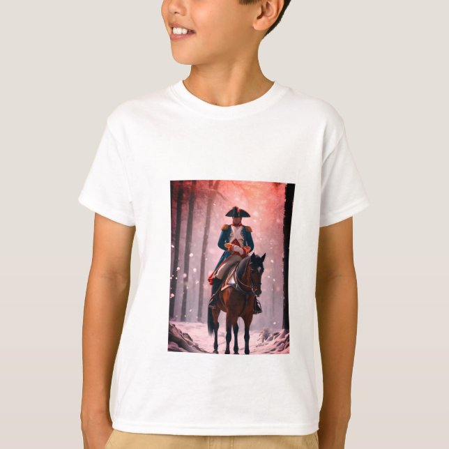 Die_ Zähigkeit_ der Truppen von _Napoleon T-Shirt (Vorderseite)