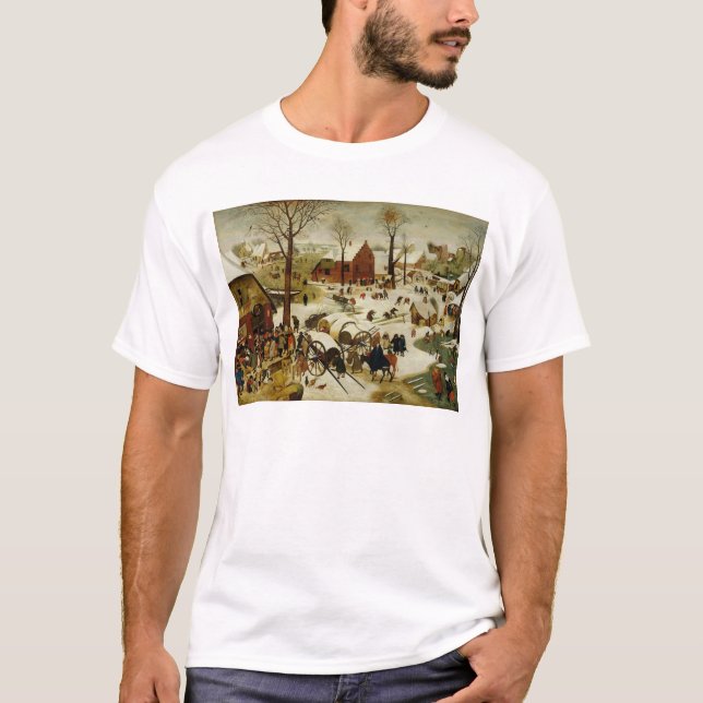 Die Zählung in Bethlehem T-Shirt (Vorderseite)