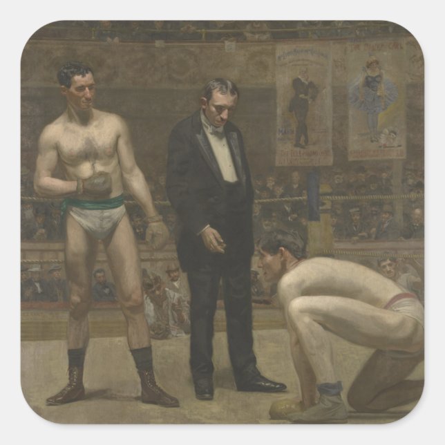 Die Zählung Quadratischer Aufkleber (Vorderseite)