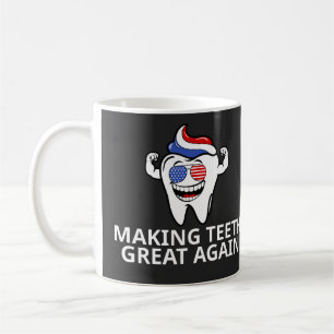 Die Zähne wieder groß machen Kaffeetasse