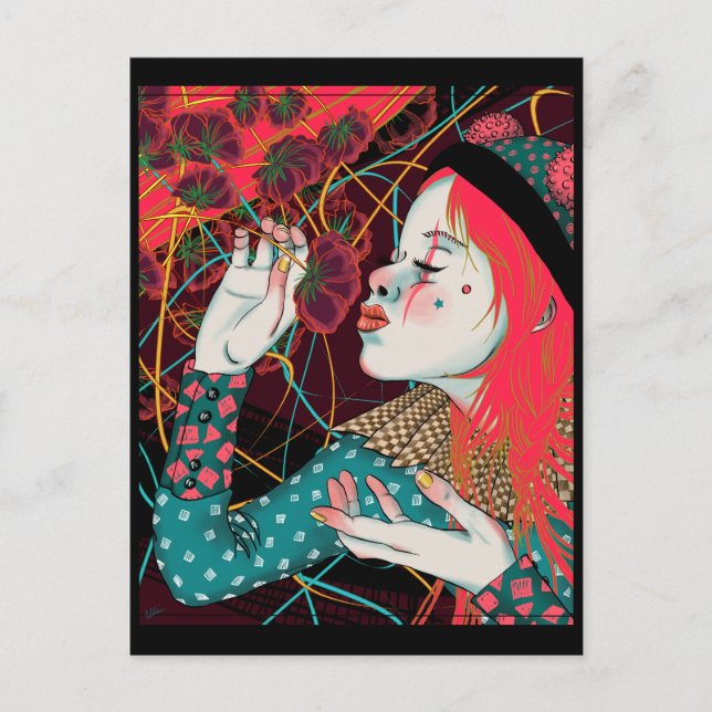 Die zauberhafte Scent-Postkarte Postkarte (Vorderseite)