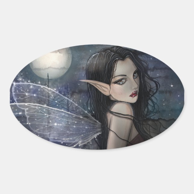 Die zauberhaften Gothic Fairy Stickers (Vorderseite)