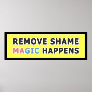 Die Zauberinspirierungsphrase einprägen Poster