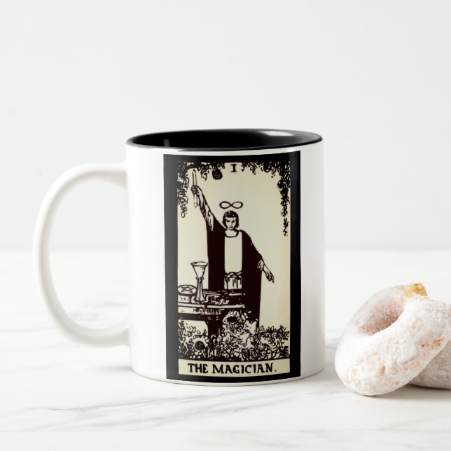 die Zauberkarte für das Tarot | Tasse (Mit Donut)