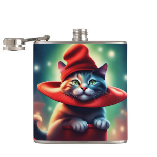 die Zauberkatze Flachmann